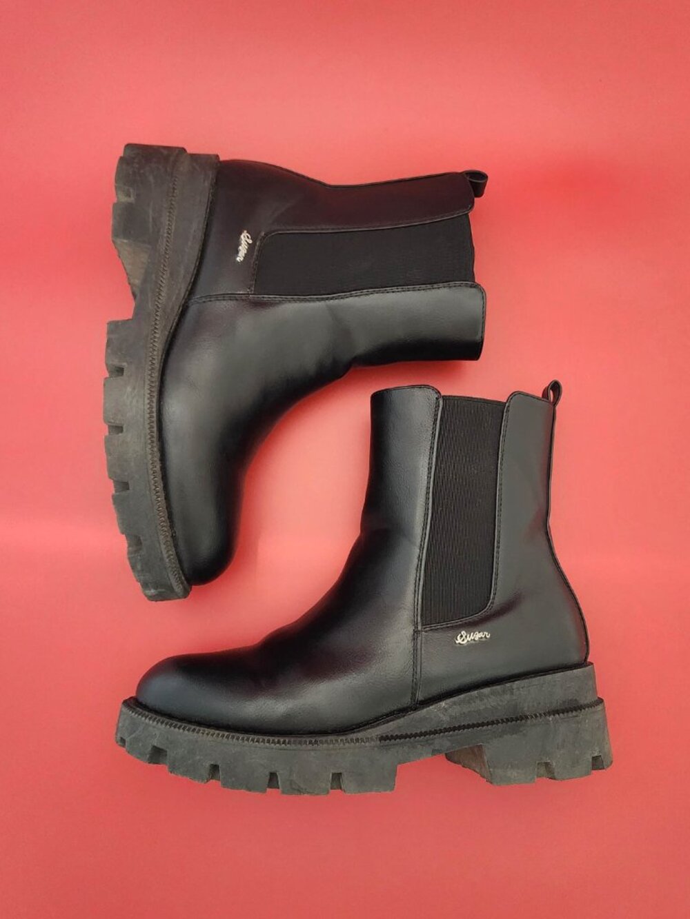 Black Kirk Mid-Calf Boots